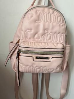 Juicy Couture Mini Backpack, Blush pink.