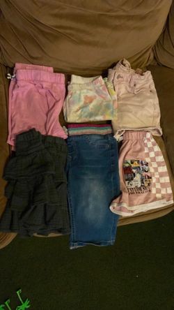 Girls Size 8-10 Shorts & a Skirt