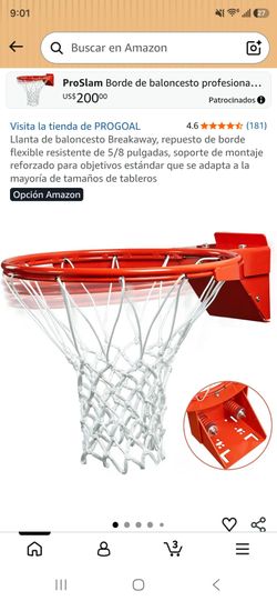 Basketball Rim Brand New. Xompare to AMAZON HALF PRICE