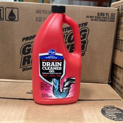 Kroger Pro Strength Drain Cleaner Gel 80oz – NEW – $4 Each 🔥