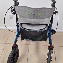 All-Terrain Rollator with Seat