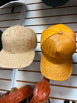 Nuevas gorras de Piel original exótica