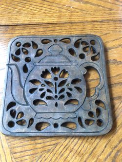 Vintage himark 1983 metal trivit teapot