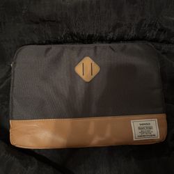 Black and Brown Laptop/Tablet Protection Case