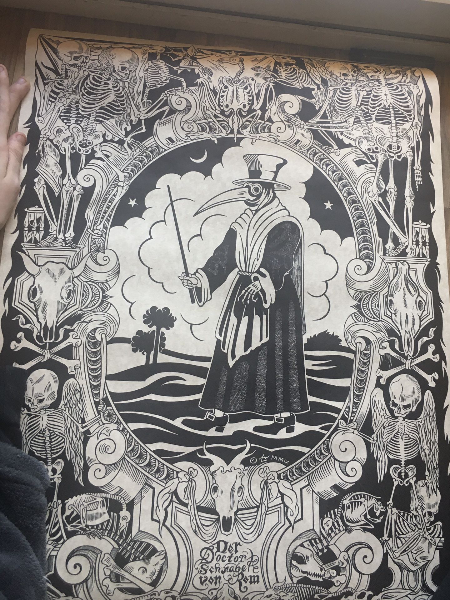 Madame Talbot Plague Doctor Poster