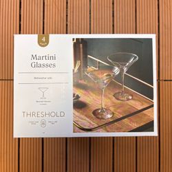Threshold Martini Glasses Set of 4