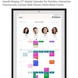 Hearth 27inch Digital Calendar
