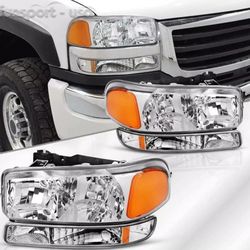 GMC Sierra 99-06 new Headlights 