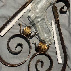 Bronze Candle Holders 