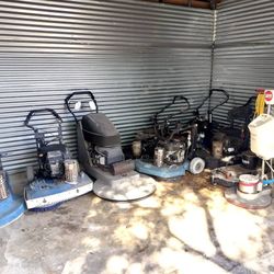 Lot of Floor Stripper s, Buffer s, Burnisher s, Cleaner s Polisher s & More