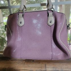 Pink Genuine Leather Judith Ripka Bag 