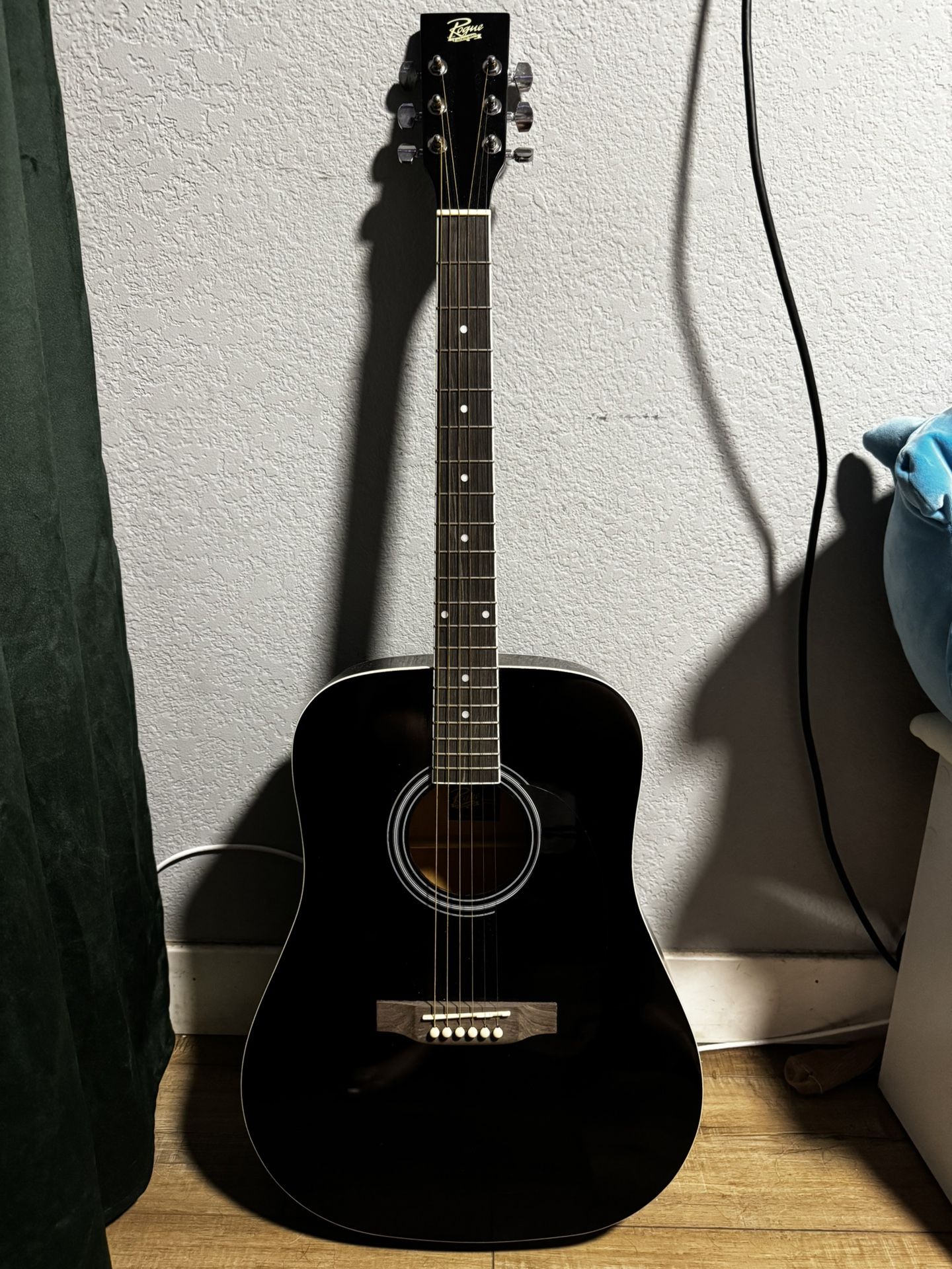 Guitar with accessories