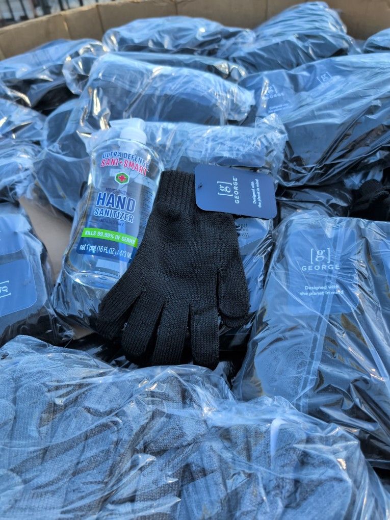 Guantes para la temporada de Frio (George) Men's Knit Touch Glove,Black Soot $2 each or one dozen for $16....dos dolares cada uno oh $16 la dozena