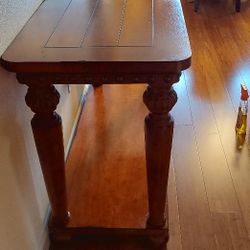 Wood Ashley Buffet Long Table 