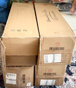 Four New Classic Nature memory foam mattress, never opened.