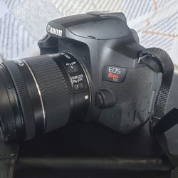 Canon Rebel T8i With 18-55 Imagine Stabilization Lens + Accessories