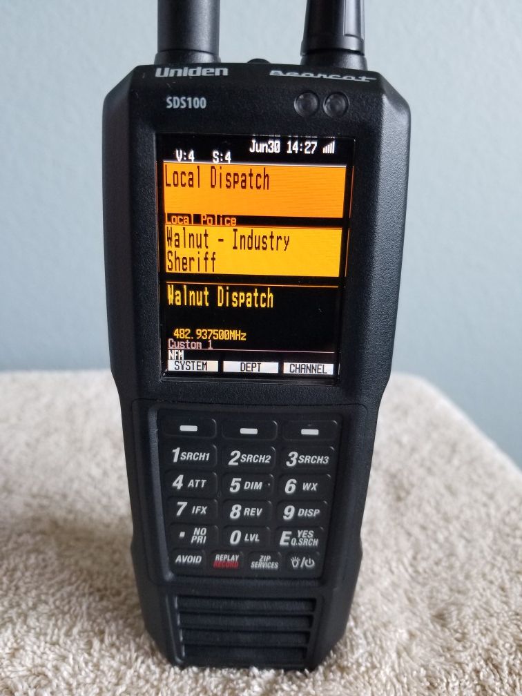 Uniden SDS100 Police Scanner for Sale in West Covina, CA OfferUp