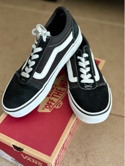 Vans Ward — Black/White, Women's 6