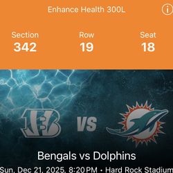 Miami Dolphins Tickets And Parking Pass