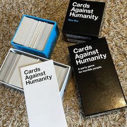 Cards Against Humanity +Blue box