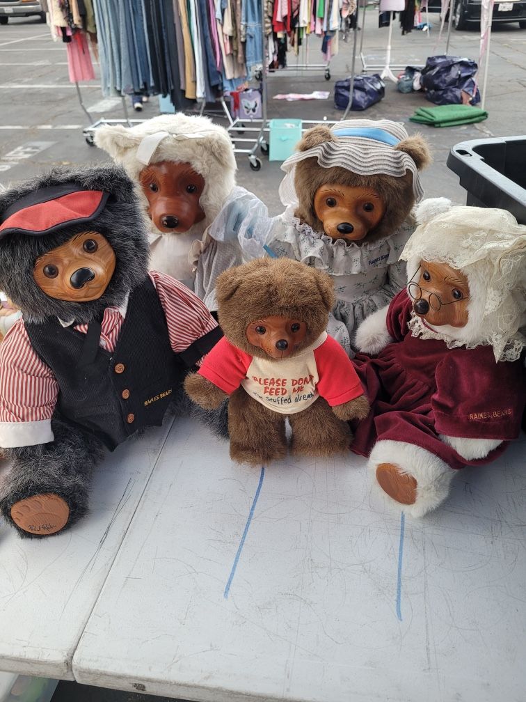 Vintage Family Bears