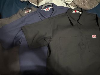 Ben Davis pull over collar shirts