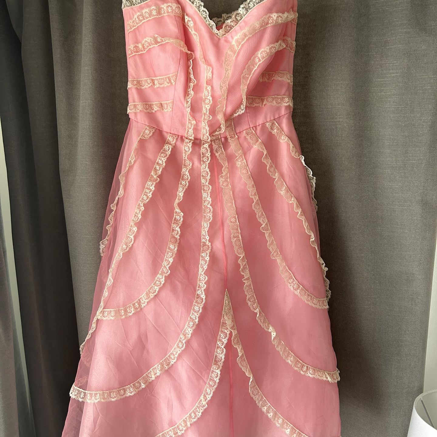 betsey johnson pink prom dress Betsey Johnson Pink Prom/Dance Dress XXS (00)