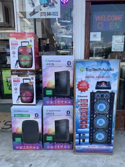 NEW BLUETOOTH SPEAKERS AVAILABLE NOW STARTING $29