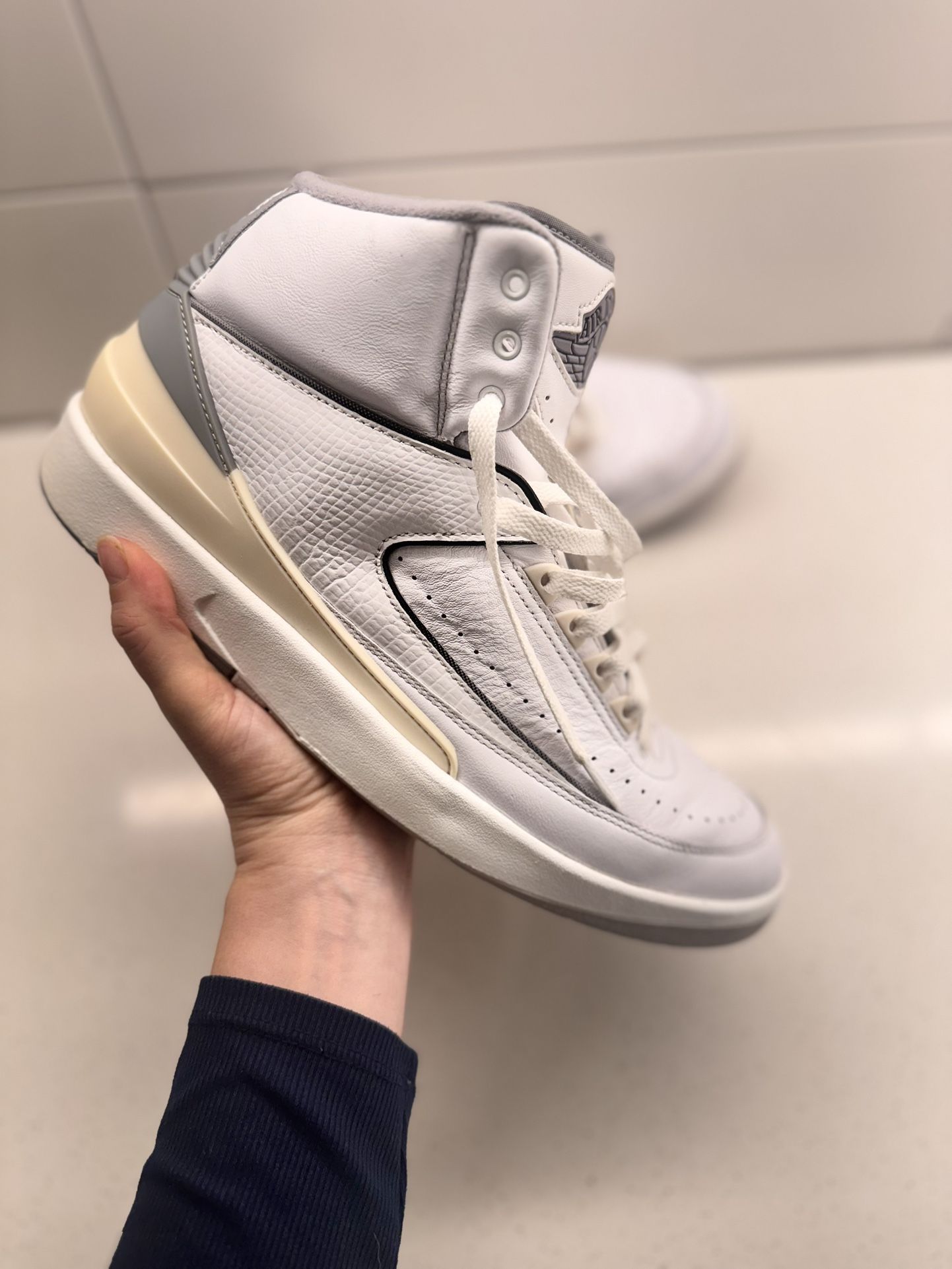 Jordan 2 High White Cement Size 12