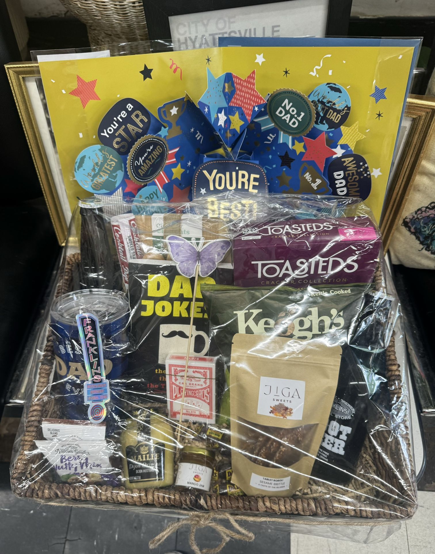 Father’s Day Gift Baskets And 3D Popup Card