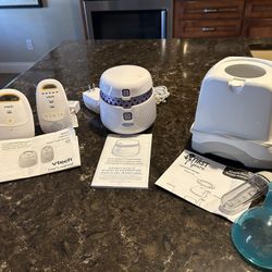 Digital Audio Monitor, Bottle Warmer, Slumber Sound Machine