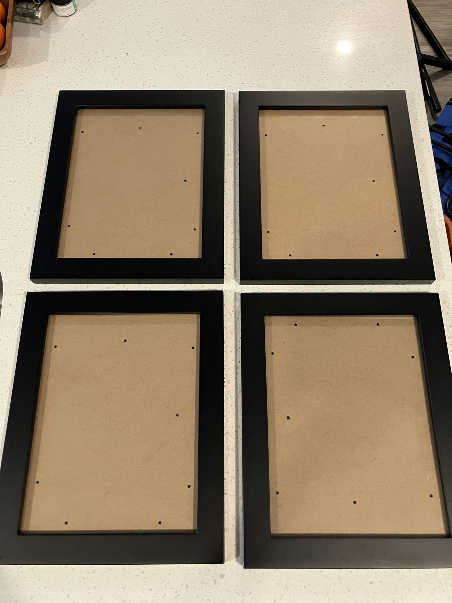 Set of 4 identical Photo Frames ($5 each; $15 for all)- Brand new
