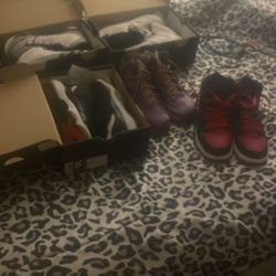 Jordan’s And LeBron Shoes