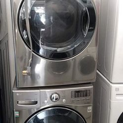 LG Washer And Electric Dryer Set For $745