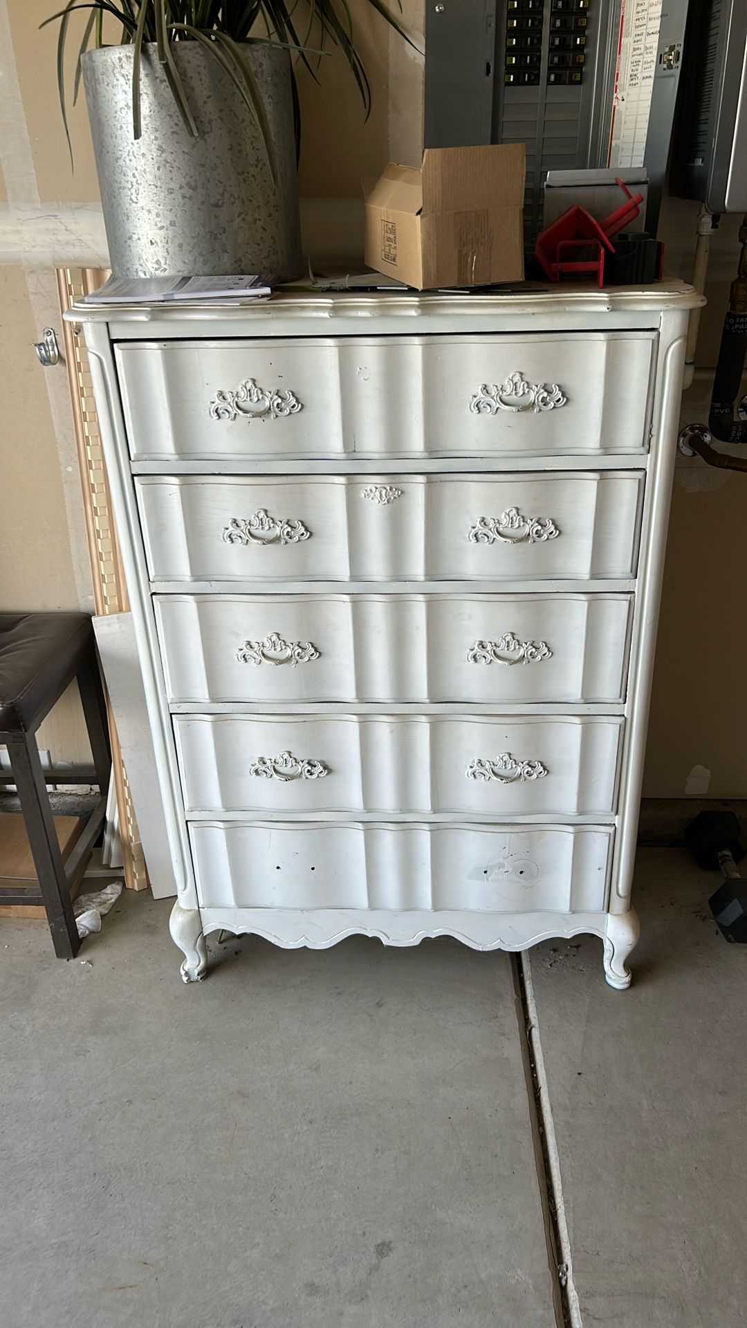 White Dresser