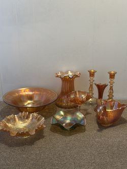 Carnival Glass Whole Sets
