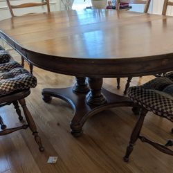 Dining Table With 6 Chairs 