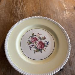 Vintage Johnson bros flower plate