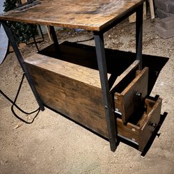 Free Bedside table side table / nightstand