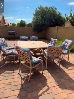 8 Seat Patio Furniture Set