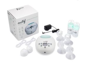 Motif Luna Double Electric Breast Pump + Accessories