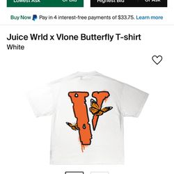 Juice Wrld X Vlone Buttery T-Shirt