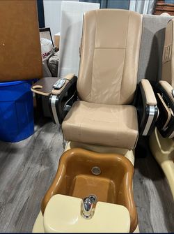 Salon Pedicure Chair With Tub