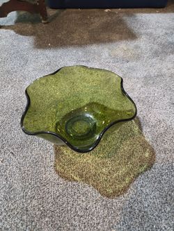 Unique glass bowl