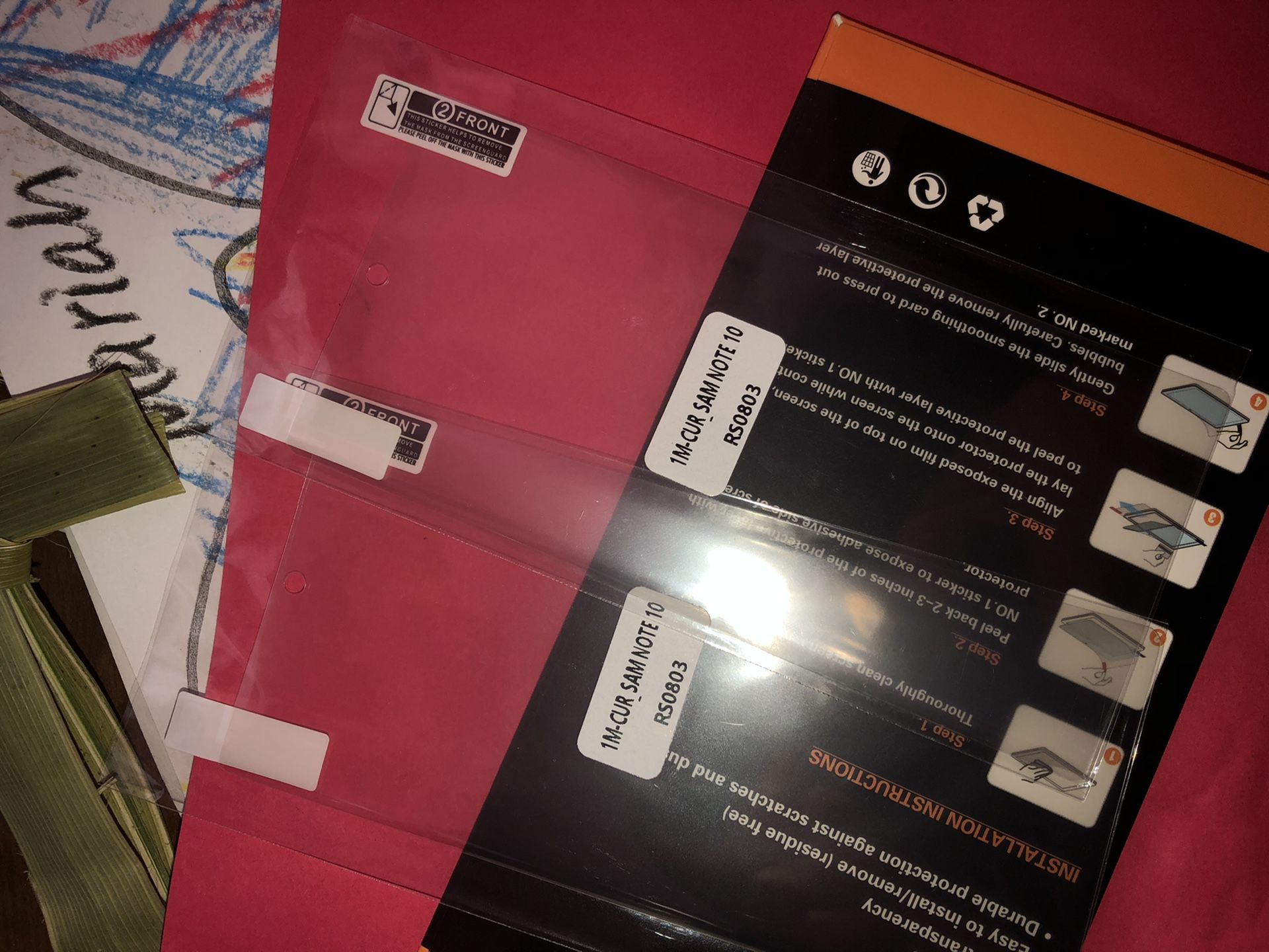Note 10 with otter box case