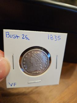 1835 Bust Quarter