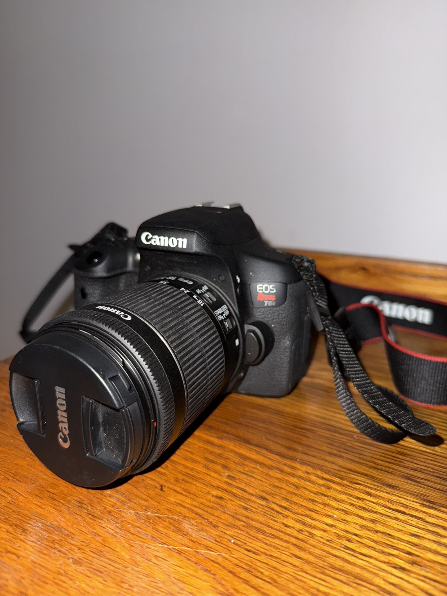 Canon EOS Rebel T6i w/ Bag And 2 Extra Lens