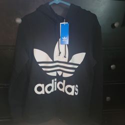 Women's Black Adidas Hoodie Small New