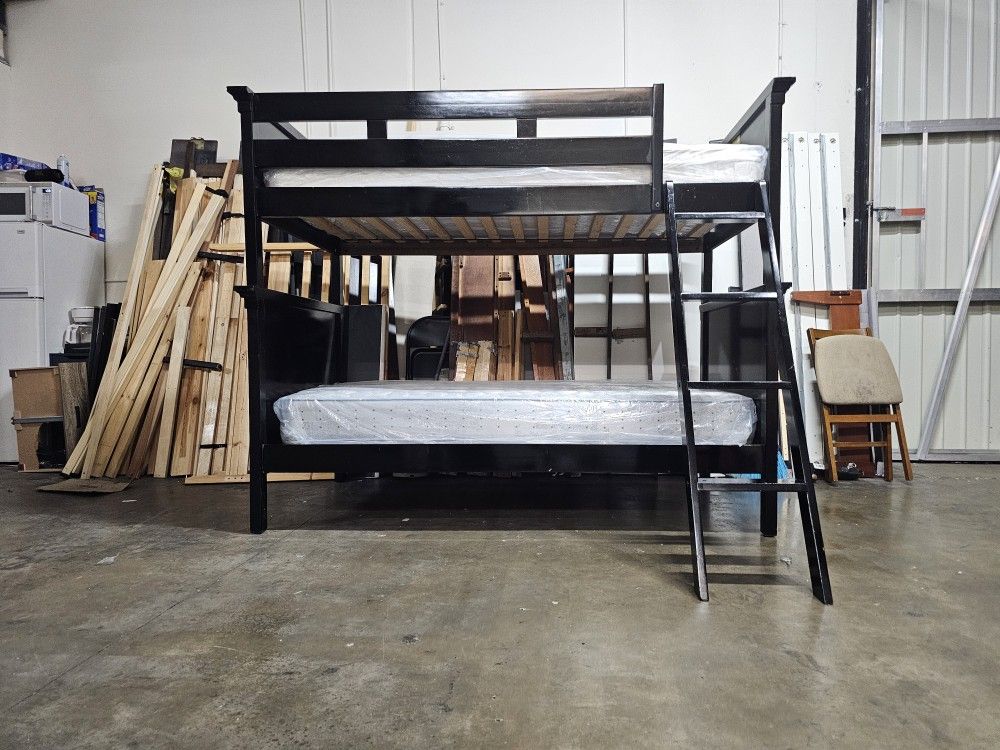 Twin Bunk Bed And Mattress