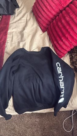Black large Carhartt crewneck